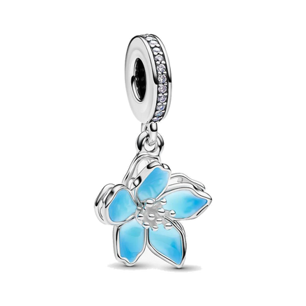 Blue Blossom Dangle Charm