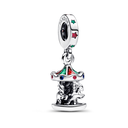 Spinning Carousel Dangle Charm