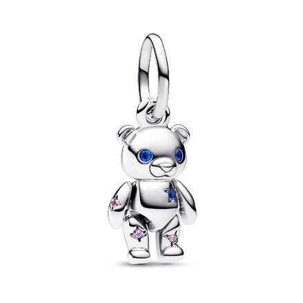 Movable Teddy Bear Dangle Charm