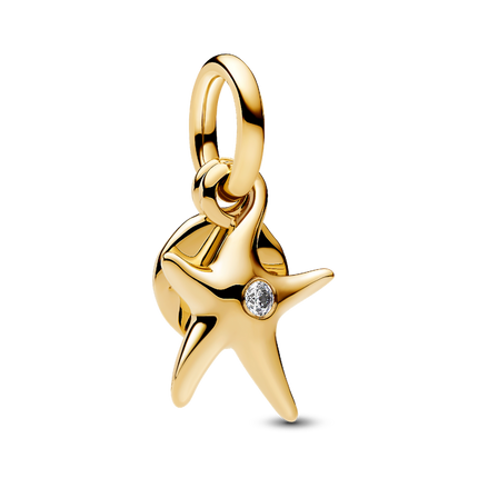 Starfish Double Dangle Charm