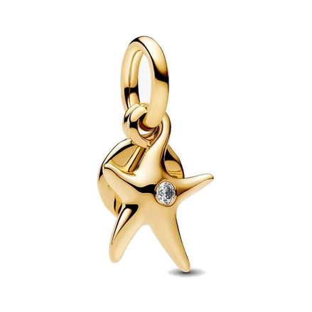 Starfish Double Dangle Charm