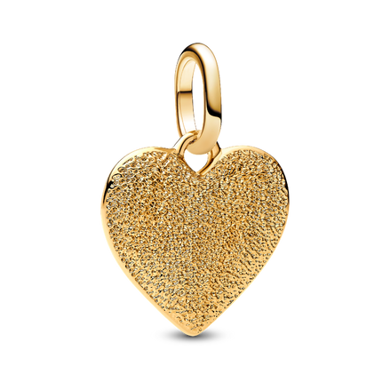 Engravable Heart Medallion Charm