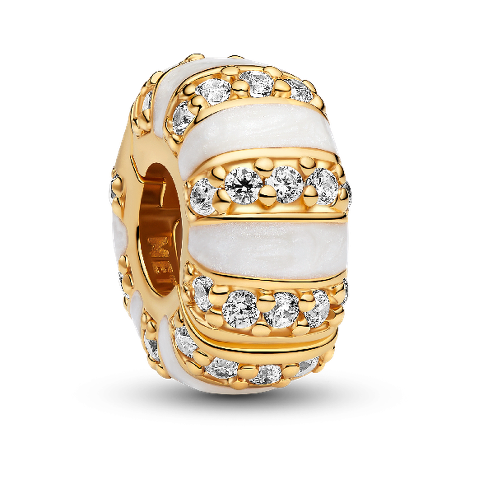 Stones & Enamel Clip Charm