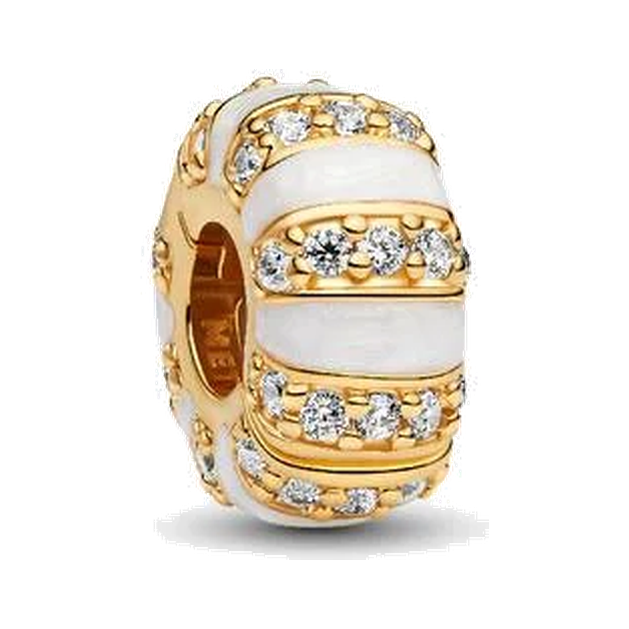 Stones & Enamel Clip Charm