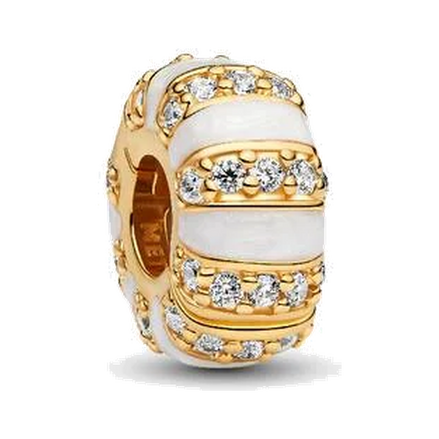 Stones & Enamel Clip Charm