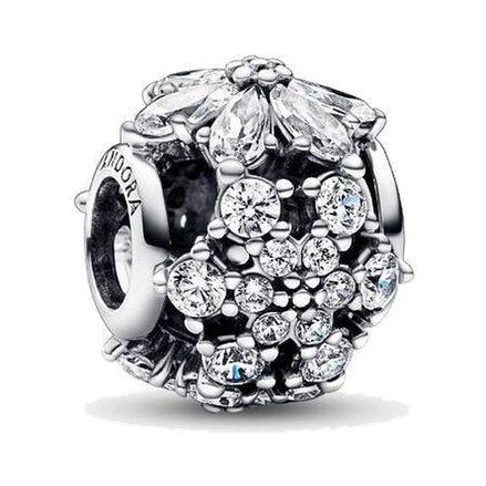 Sparkling Herbarium Cluster Round Charm