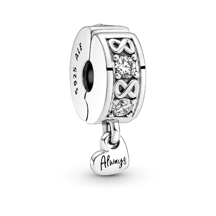 Family Always Pavé Clip Charm