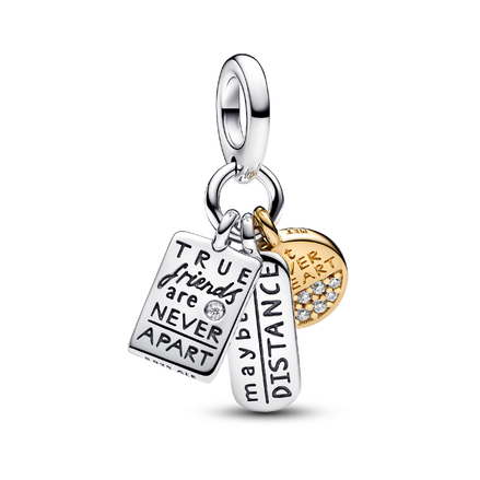 Friendship Triple Dangle Charm