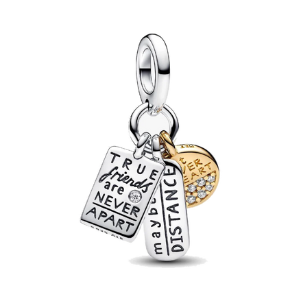 Friendship Triple Dangle Charm