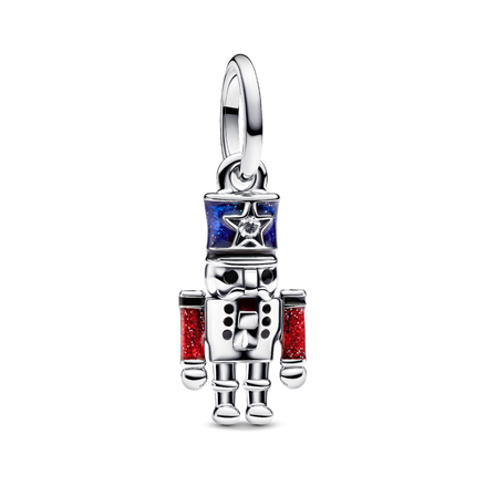 Moveable Nutcracker Dangle Charm