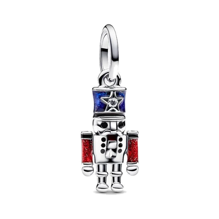Moveable Nutcracker Dangle Charm