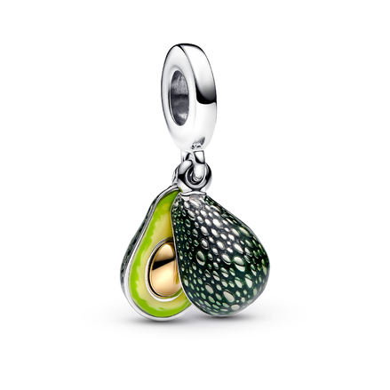 Avocado Double Dangle Charm