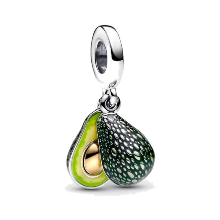 Avocado Double Dangle Charm