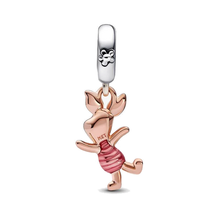 Disney Winnie the Pooh Piglet Dangle Charm