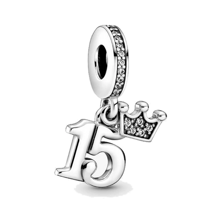 15th Birthday Dangle Charm