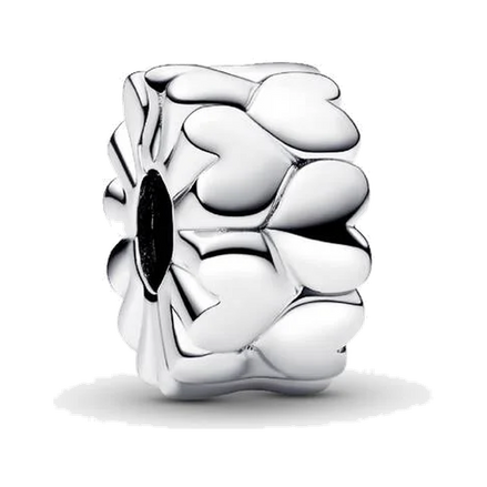 Heart Pattern Clip Charm