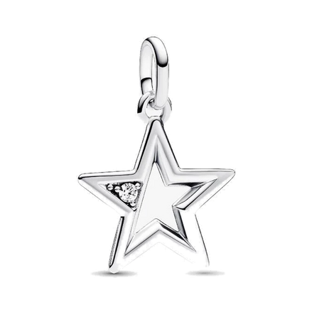 Pandora ME Sparkling Star Medallion Charm