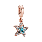Sparkling Starfish Dangle Charm