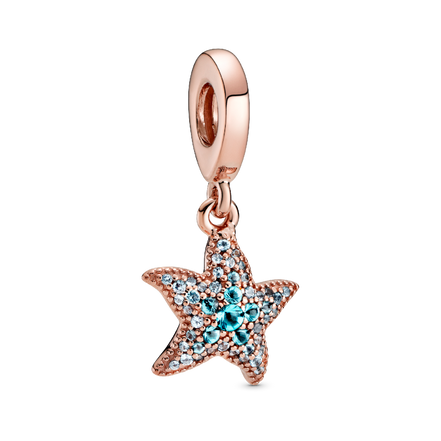 Sparkling Starfish Dangle Charm