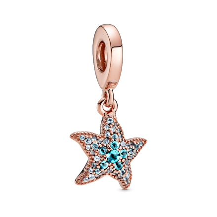 Sparkling Starfish Dangle Charm