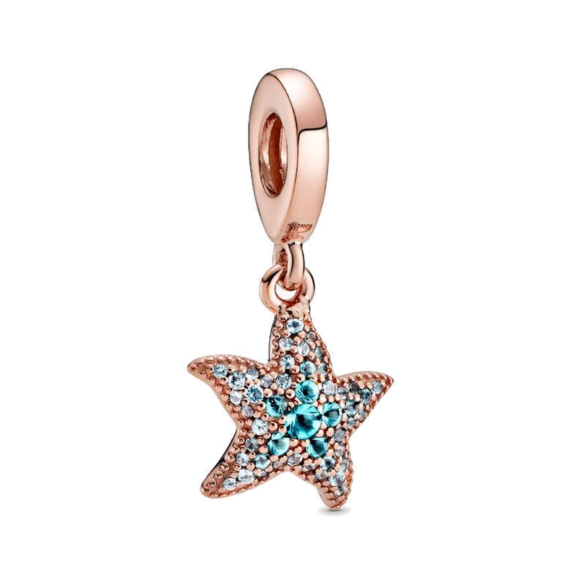 Sparkling Starfish Dangle Charm