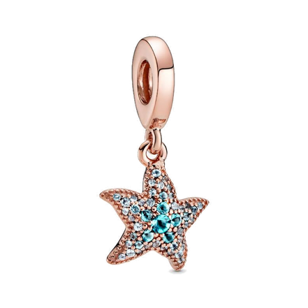 Sparkling Starfish Dangle Charm