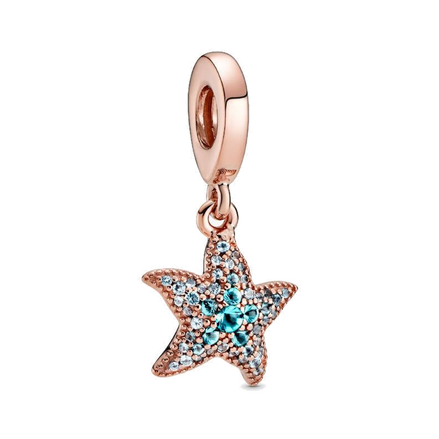 Sparkling Starfish Dangle Charm