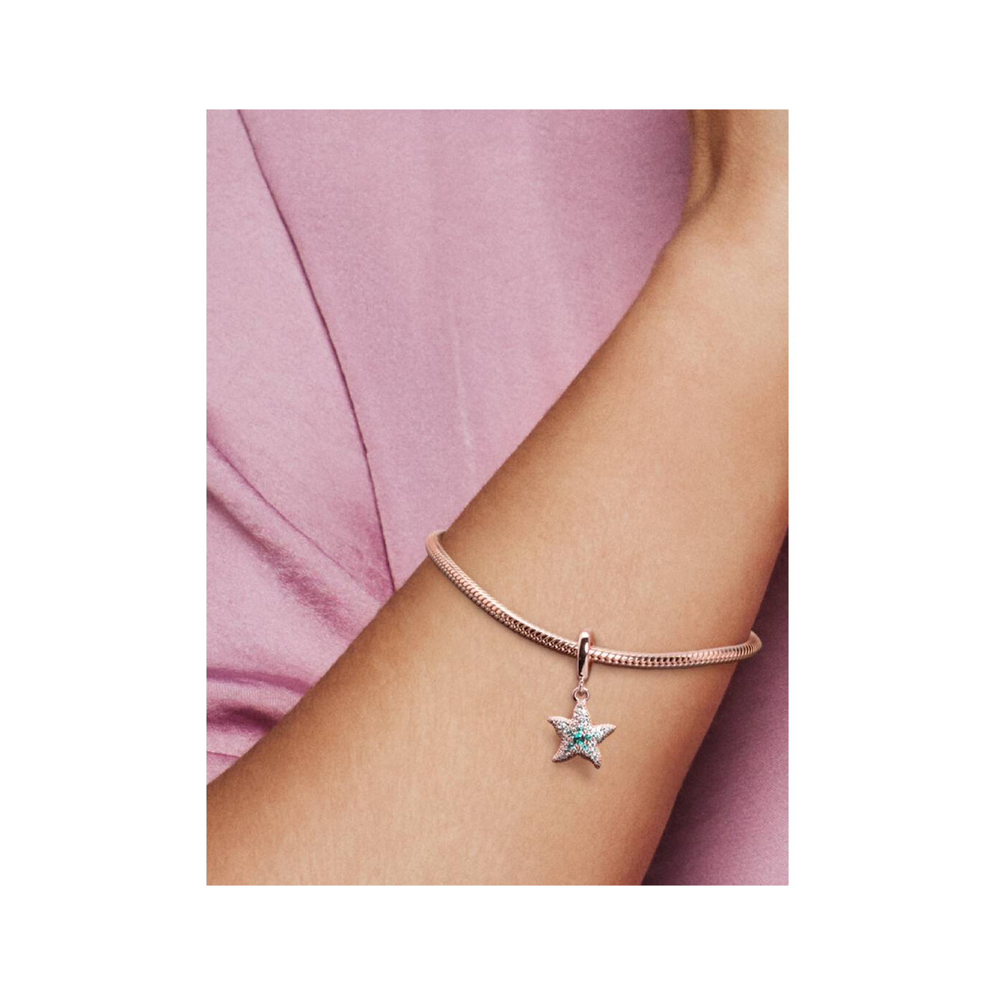 Sparkling Starfish Dangle Charm