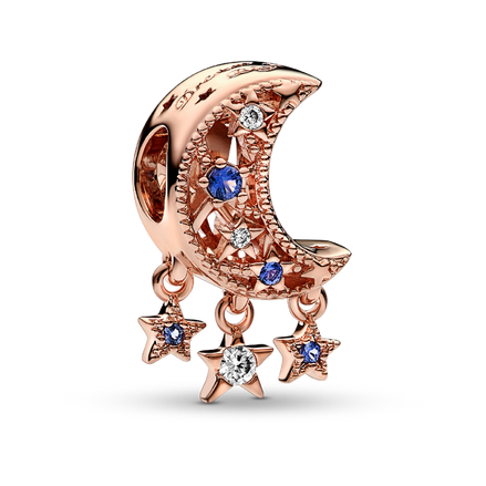 Star & Crescent Moon Charm