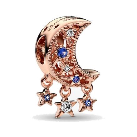 Star & Crescent Moon Charm