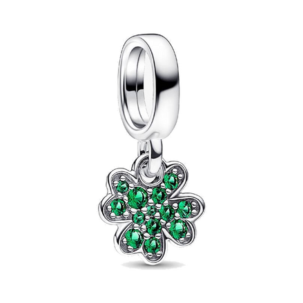 Four Leaf Clover Dangle Charm