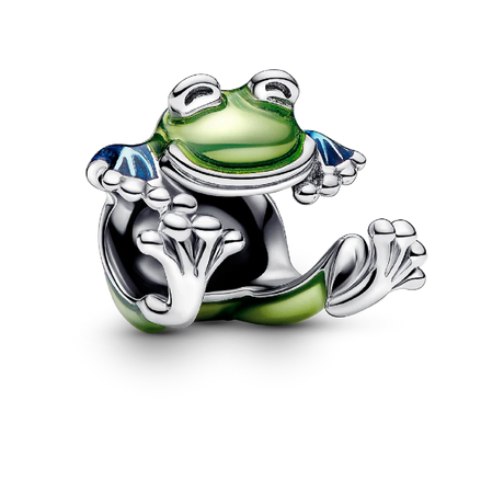 Climbing Frog Charm