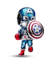 Marvel The Avengers Captain America Charm