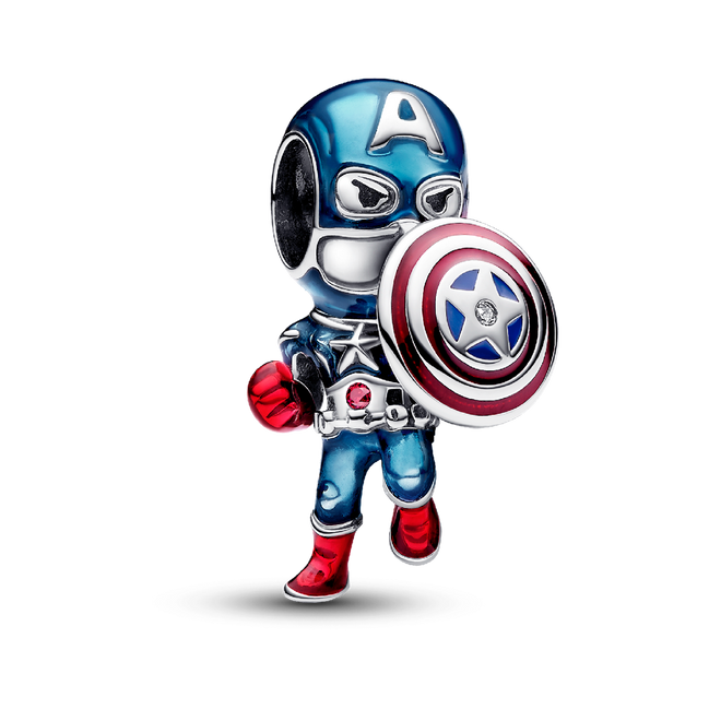 Marvel The Avengers Captain America Charm