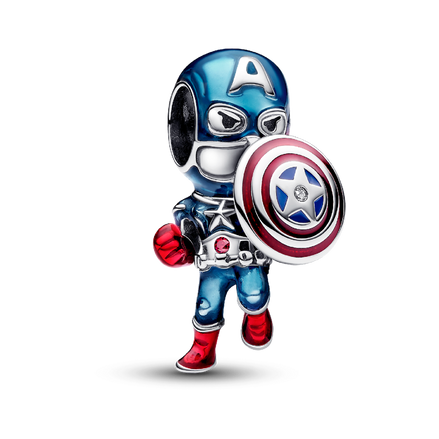 Marvel The Avengers Captain America Charm