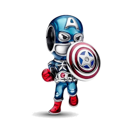 Marvel The Avengers Captain America Charm