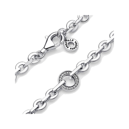 Pandora Signature Pavé Bold Chain Bracelet