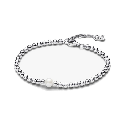 Treated Freshwater Cultured Pearl & Beads Bracelet