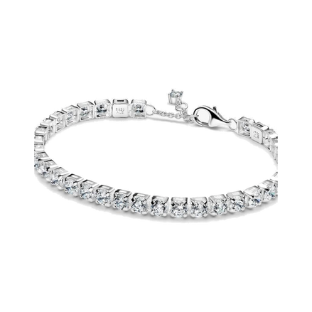 Sparkling Bold Tennis Bracelet