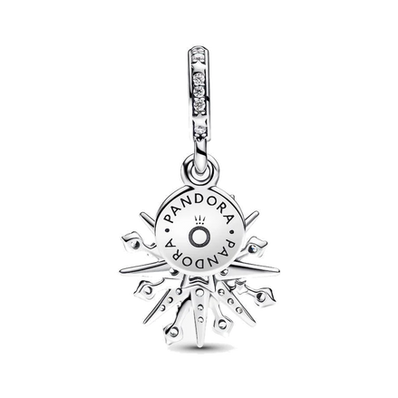 Sparkling Firework Double Dangle Charm