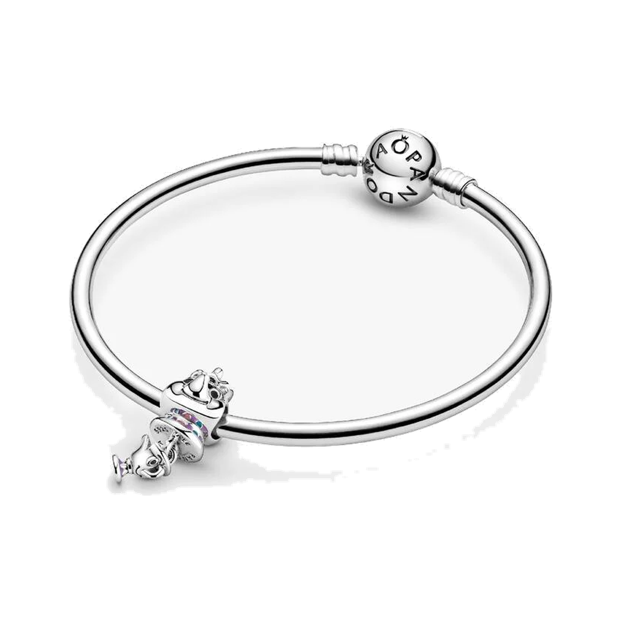 Disney Beauty and the Beast Mrs. Potts and Chip Dangle Charm