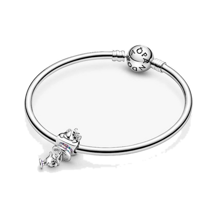 Disney Beauty and the Beast Mrs. Potts and Chip Dangle Charm