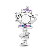 Disney Beauty and the Beast Mrs. Potts and Chip Dangle Charm