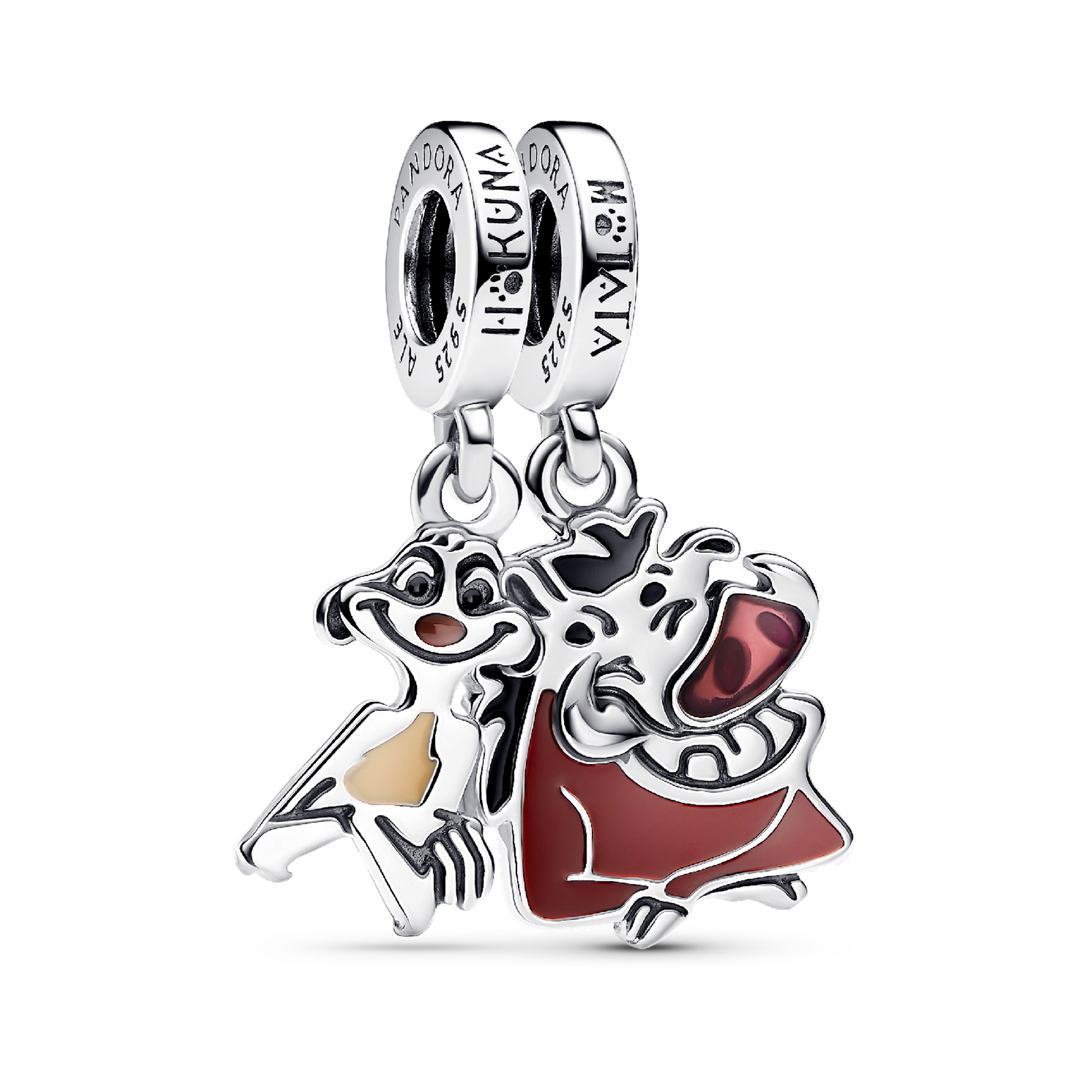 Disney The Lion King Timon & Pumbaa Splittable Dangle Charm