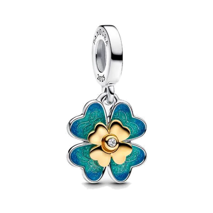 2025 Four Leaf Clover Lab-Grown Diamond Dangle Charm