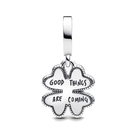 2025 Four Leaf Clover Lab-Grown Diamond Dangle Charm