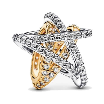Sparkling Crossover Star Charm