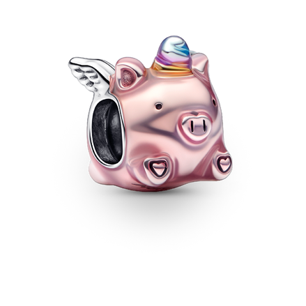 Flying Unicorn Pig Charm