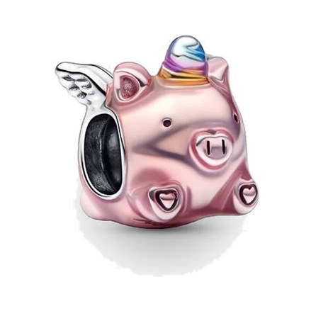 Flying Unicorn Pig Charm